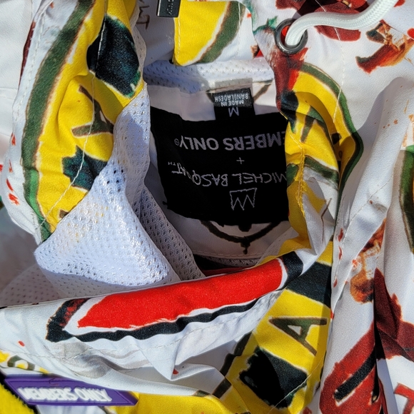 Basquiat x Members Only Windbreaker NWT Medium - Picture 5 of 7